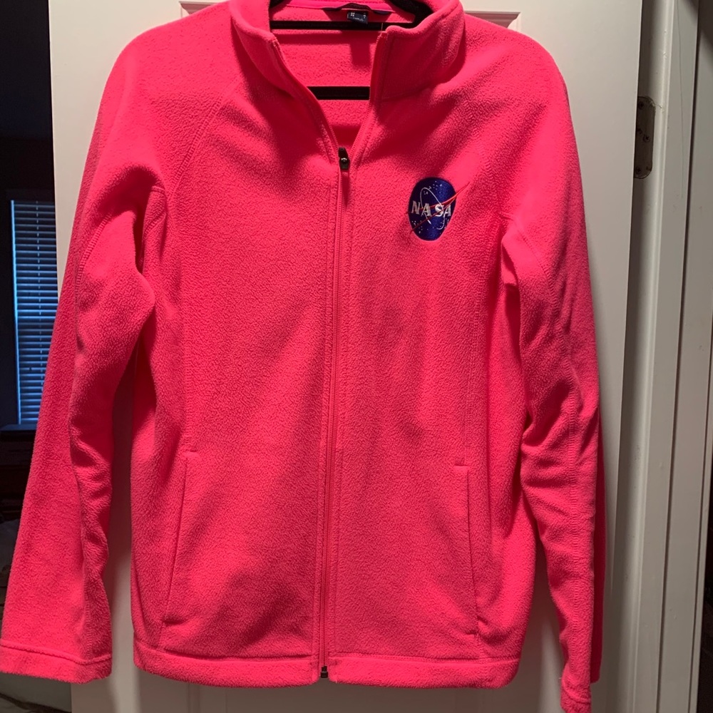 NASA fleece jacket